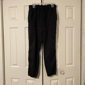 Jogger style scrub pants